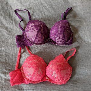 Victoria's Secret Dream Angels Push-up Bra Bundle